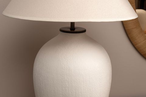 LARİSSA DOKULU TERRACOTTA ABAJUR