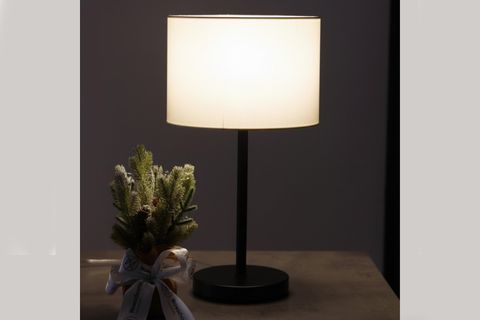 FATMA ABAJUR AVİZE SETİ, SİYAH KREM