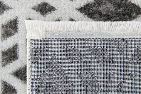 LİFE MAKİNE HALISI 6011, SAÇAKLI, GRİ, 100X200