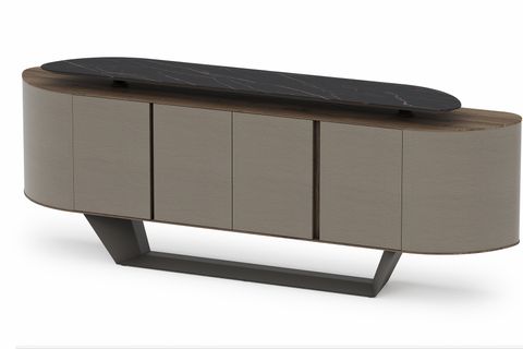MONZA OFİS MASA TAKIMI, 250 CM, SAĞ, BİLBAO DERİ