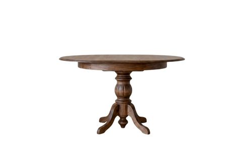 DELTA CEVİZ  RENGİ AÇILIR OVAL YEMEK MASASI TAKIMI, 80X120
