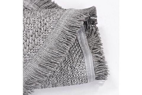 CREA NAPOLİ MODERN YUVARLAK HALI 9032GRYU, GRİ, 80X80