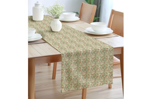 YASEMİN BAHÇESİ PAMUKLU MASA RUNNER, 0040 50X150 CM