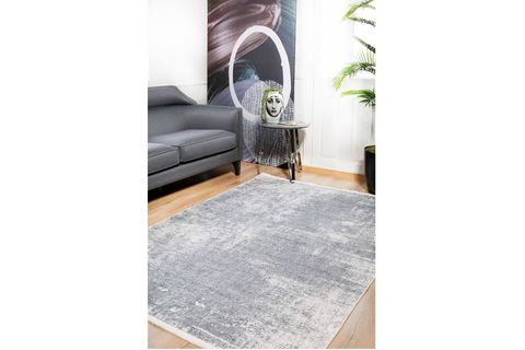 USSO MODERN GRİ RENK YIKANABİLİR HALI HLN802 240X300