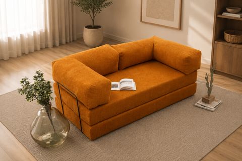 Comfort Serisi Yataklı Üçlü Modül Turuncu
