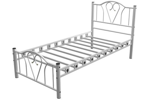 ARGİMO ORKİDE FERFORJE KARYOLA, BEYAZ, 100X200