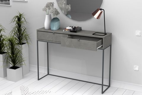 SODXWOOD LOSTA DRESUAR, BETON GRİ, 120 CM