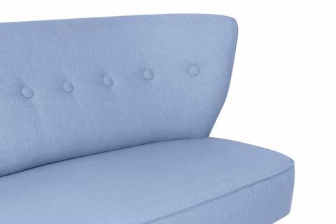 BİENVİLLE LOVESEAT İKİLİ KOLTUK, İNDİGO MAVİ