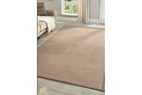 MİRA BALİ 4500 MODERN SHAGGY HALI, VİZON, 80X150
