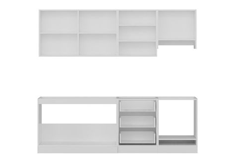 MİNAR 240 CM MUTFAK DOLABI BEYAZ 240 B9