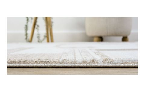 NOVA SERİSİ AKRİLİK DOKUMA MAKİNE HALISI, BEJ, A5999A, 160X400