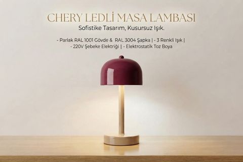 CHERY LEDLİ MASA LAMBASI