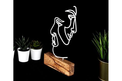 DEKORATİF OBJE FACES BRONZ