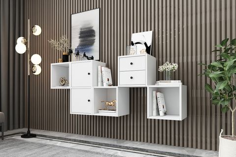 AYDIN KİTAPLIKLI RAF, DVR-1109-Ç