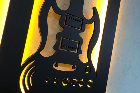 GİTAR V1 LED IŞIKLI TABLO