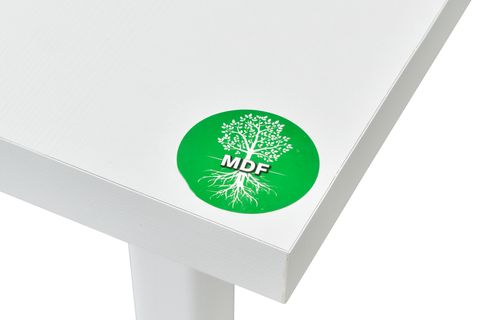 VİLİNZE AVANOS SABİT MUTFAK MASASI, BEYAZ, KARE, 80X80