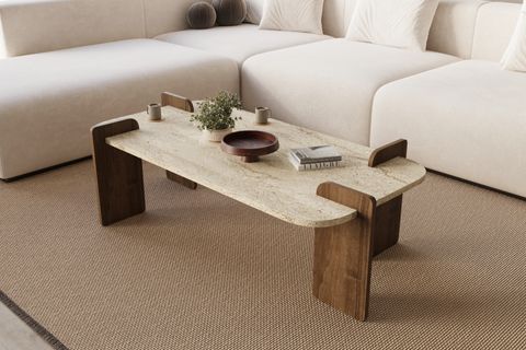 LEAPİRİ ORTA SEHPA MODERN MERMER DESEN