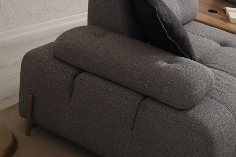 LİMA ÜÇLÜ KOLTUK, ANTRASİT