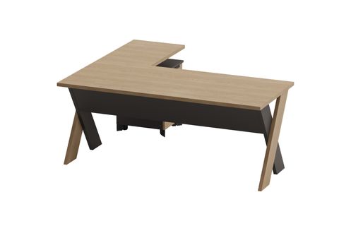 OMİX ETAJERLİ OFİS MASASI, 140 CM