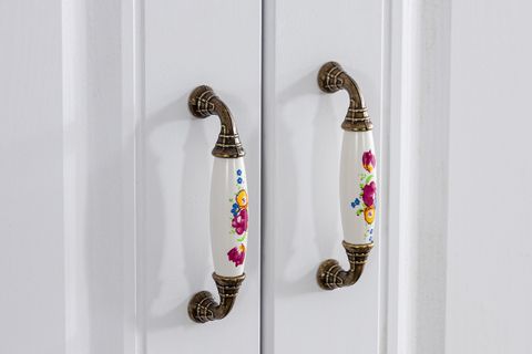 COUNTRY WEST MDF GARDIROP, BEYAZ, 4 KAPAKLI