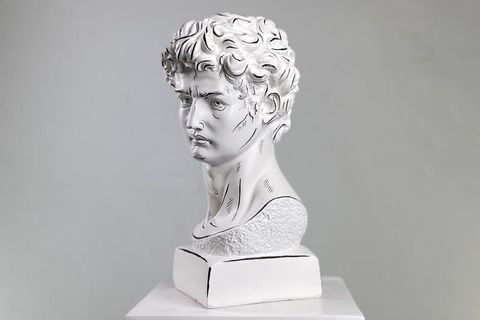 DAVID SKETCHY POP ART DEKORATİF ROMA YUNAN HEYKELLERİ