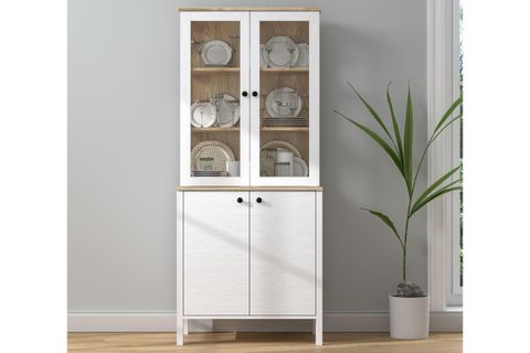 LUMERA İSKANDİNAV KONSOL VİTRİN BÜFE, 4 KAPAKLI