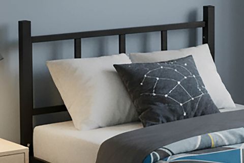 TİTAN TEK KİŞİLİK METAL KARYOLA, SİYAH, 90X200