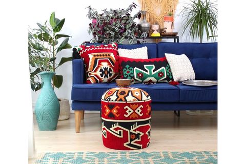 BOZOK KİLİM PUF, GİRİT DESEN