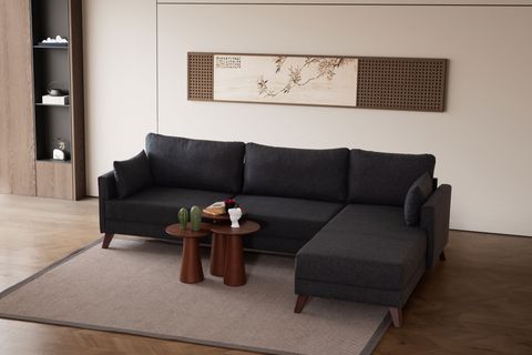 GLORİA KÖŞE KOLTUK, ANTRASİT, SAĞ KÖŞE