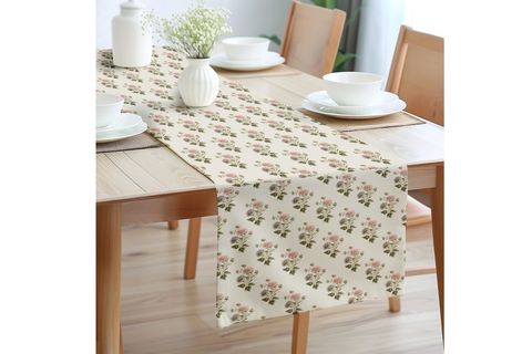 SOFT FLORA PAMUKLU MASA RUNNER, 0071 50X150