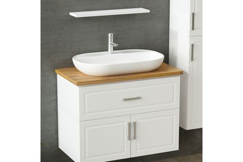 SANYA BANYO DOLABI AS2K1Ç74, BEYAZ, 100CM