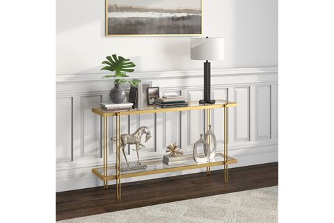 DOLORES DRESUAR, GOLD, METAL, 107 CM