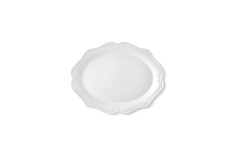 THE MİA GRANDE SERVİS TABAĞI BEYAZ 41X32 CM GRD0008