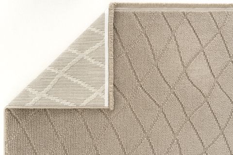  NEWYORK COOL KESME HALI 3110, YUMUŞAK TUŞELİ, VİZON, 80X250