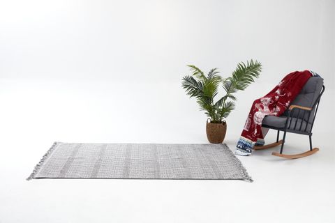 4K INFİNİTY COLLECTİON MODERN MAKİNE HALISI 01, GREY, 160X230 CM