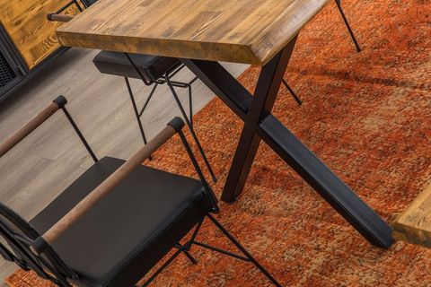 WOODEN LADİN YEMEK ODASI TAKIMI
