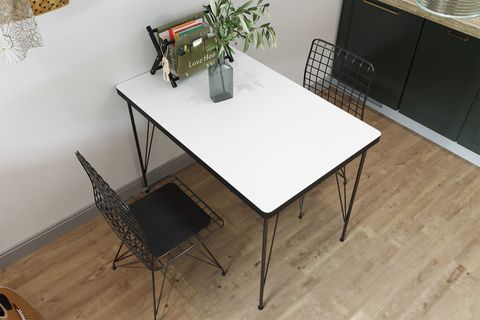 NOVA İKİ KİŞİLİK MASA TAKIMI, 60X90, BEYAZ