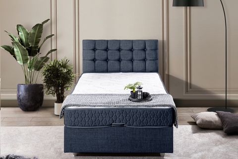 VENEDİK BAZA BAŞLIK LETTO YATAK SETİ, LACİVERT, 90X190