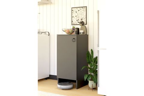 KABİ TEK KAPAKLI ÇOK AMAÇLI DOLAP, ANTRASİT