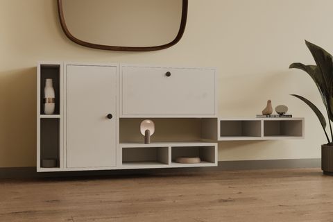 CONSOLA 2 KAPAKLI AÇIK BÖLMELİ YÜZER KONSO