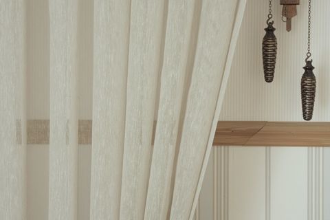 MASSARELLİ KETEN TÜL BEJ PİLESİZ 400X260