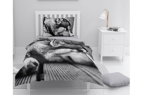 MONOHOME WOLFİE 3D TEK KİŞİLİK NEVRESİM TAKIMI, 160X220 CM