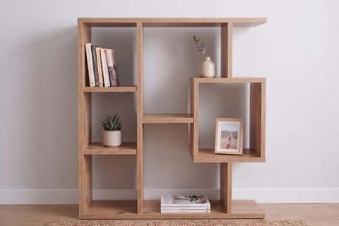 ENDA HOME YEGANE ÇİFT KULLANIMLI DUVAR RAFI ÇAM
