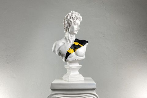 DAVID BATMAN POP ART DEKORATİF ROMA YUNAN HEYKELLERİ