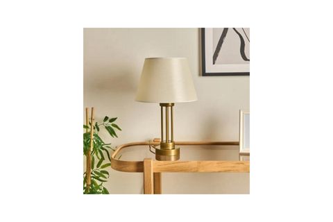 KULE METAL ABAJUR ESKİTME STATİK BOYALI KREM