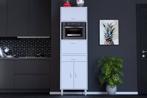 ENNET ÇOK AMAÇLI MUTFAK DOLABI, 2 KAPAKLI, 56 CM