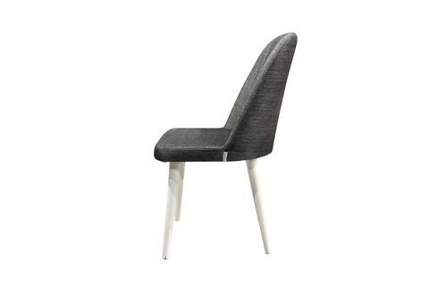 PERA İKİLİ SANDALYE, BEYAZ ANTRASİT