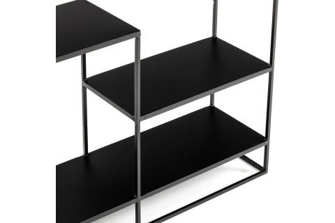 HİBA SİYAH METAL DRESUAR KONSOL