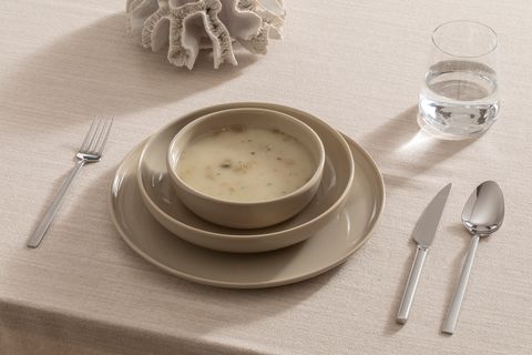 KİTCHEN ESSENTİALS STONEWARE KASE 17 CM, VİZON, ALTILI SET