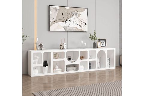 BOHEM MEBRAN KİTAPLIK, BEYAZ, 205 CM